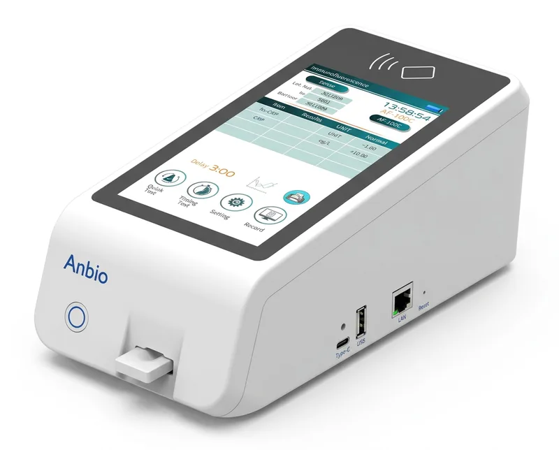 Analizador POCT de inmunofluorescencia Anbio AF-100C