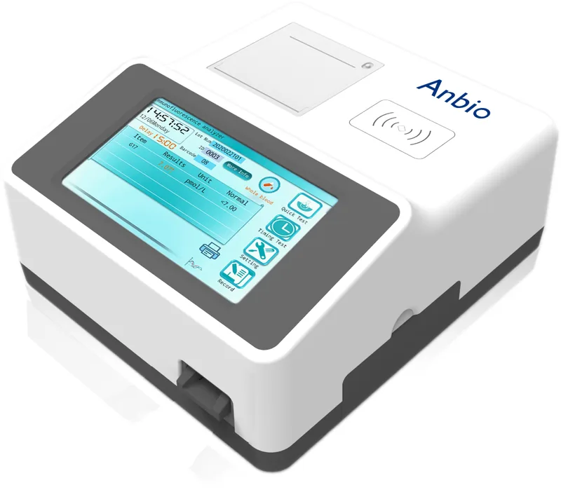 Analizador POCT de inmunofluorescencia Anbio AF-100
