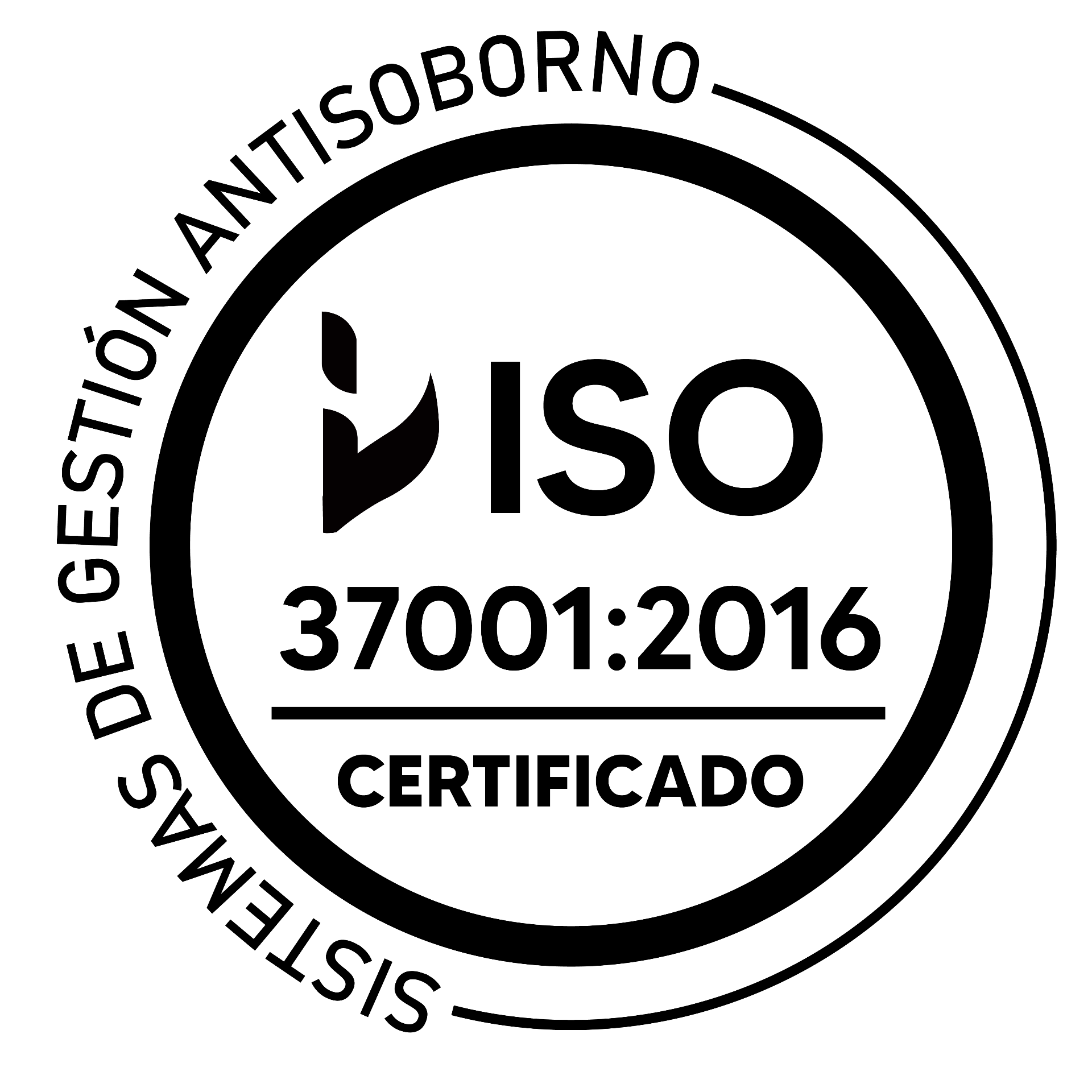 ISO 37001:2016 – Sistema de Gestión Antisoborno Certificado