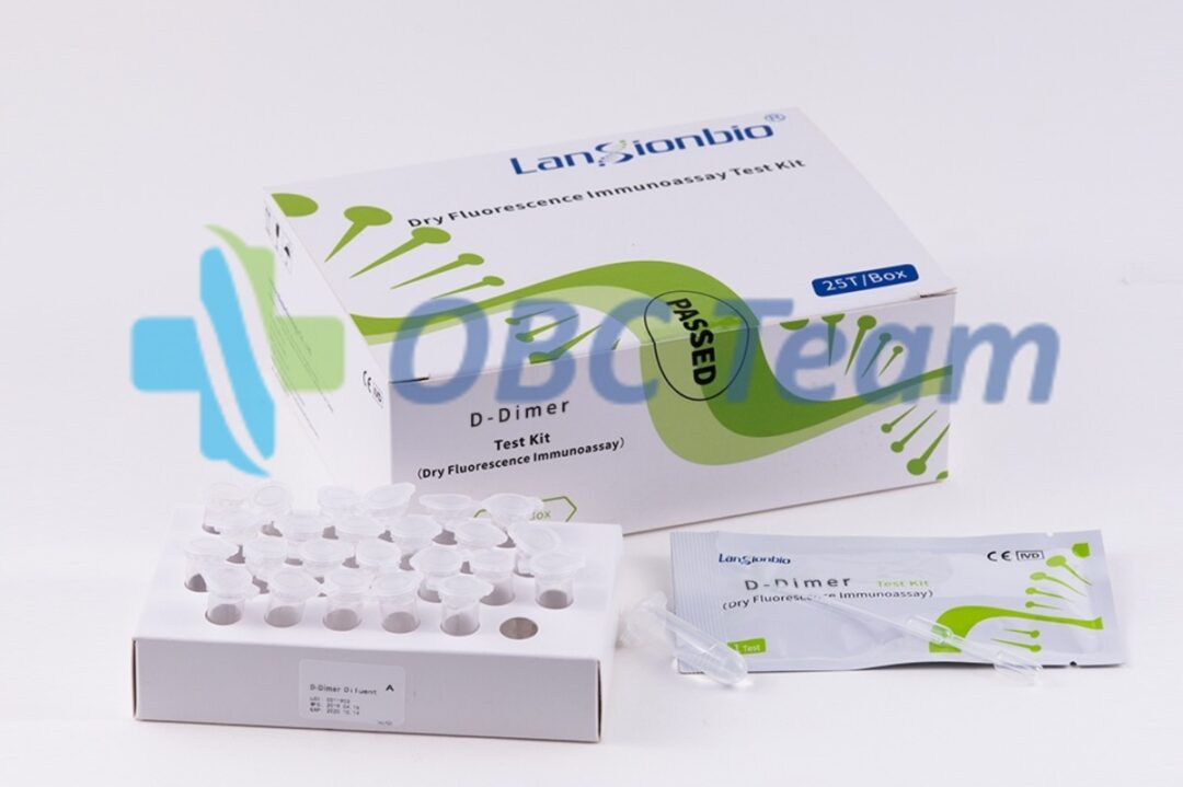 Lansionbio Inmunofluorescencia D-Dimer Distribuidor Oficial en Peru OBC Team