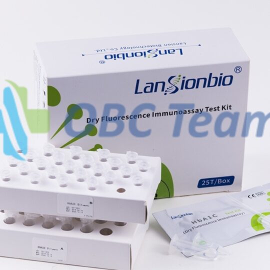 Lansionbio Inmunofluorescencia HbA1c Hemoglobina glicosilada Distribuidor Oficial en Peru OBC Team