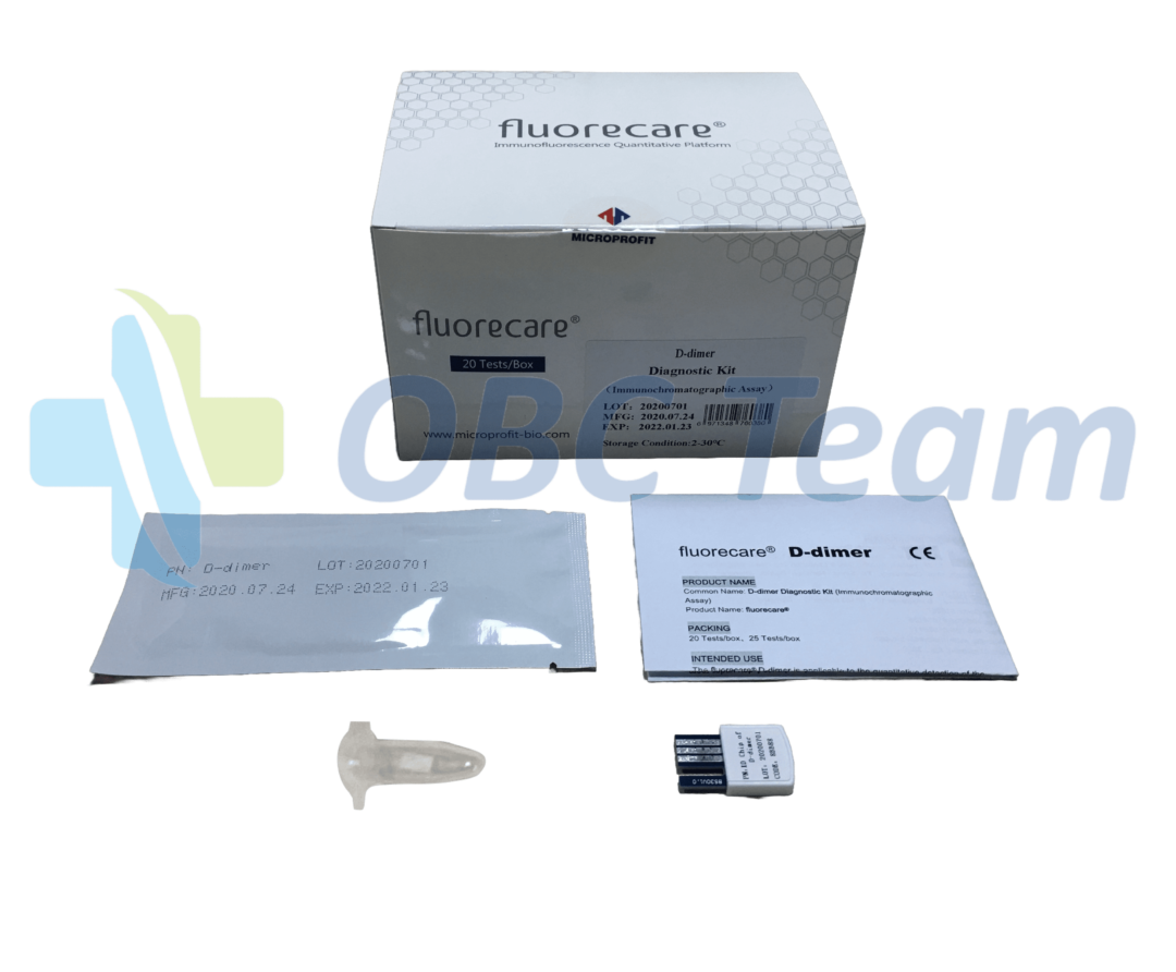 Fluorecare Inmunofluorescencia D-Dimer - OBC Team