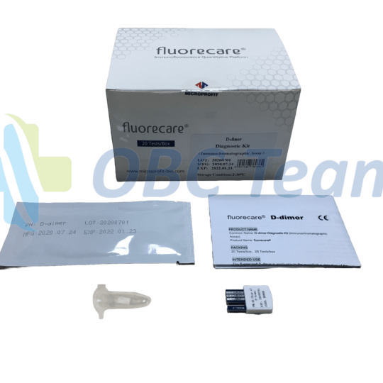 Fluorecare Inmunofluorescencia D-Dimer - OBC Team