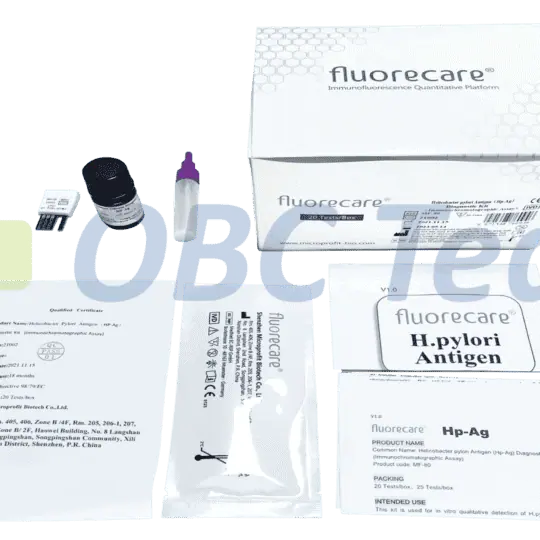 Fluorecare Inmunofluorescencia H-Pylori Antigen - OBC Team