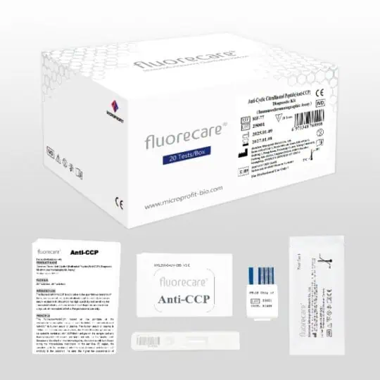 Fluorecare® Anti-CCP (Anticuerpos Anti CCP) Kit Inmunofluorescencia Seca